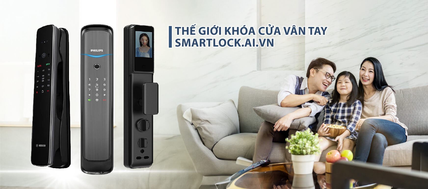 Thế giới khóa cửa vân tay