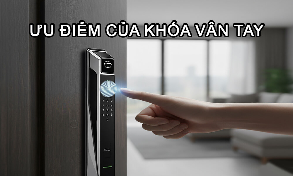 Ưu điểm của khóa vân tay