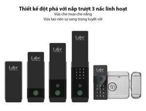 Khóa cổng vân tay ngoài trời Laffer A18 Pro