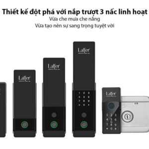 Khóa cổng vân tay ngoài trời Laffer A18 Pro