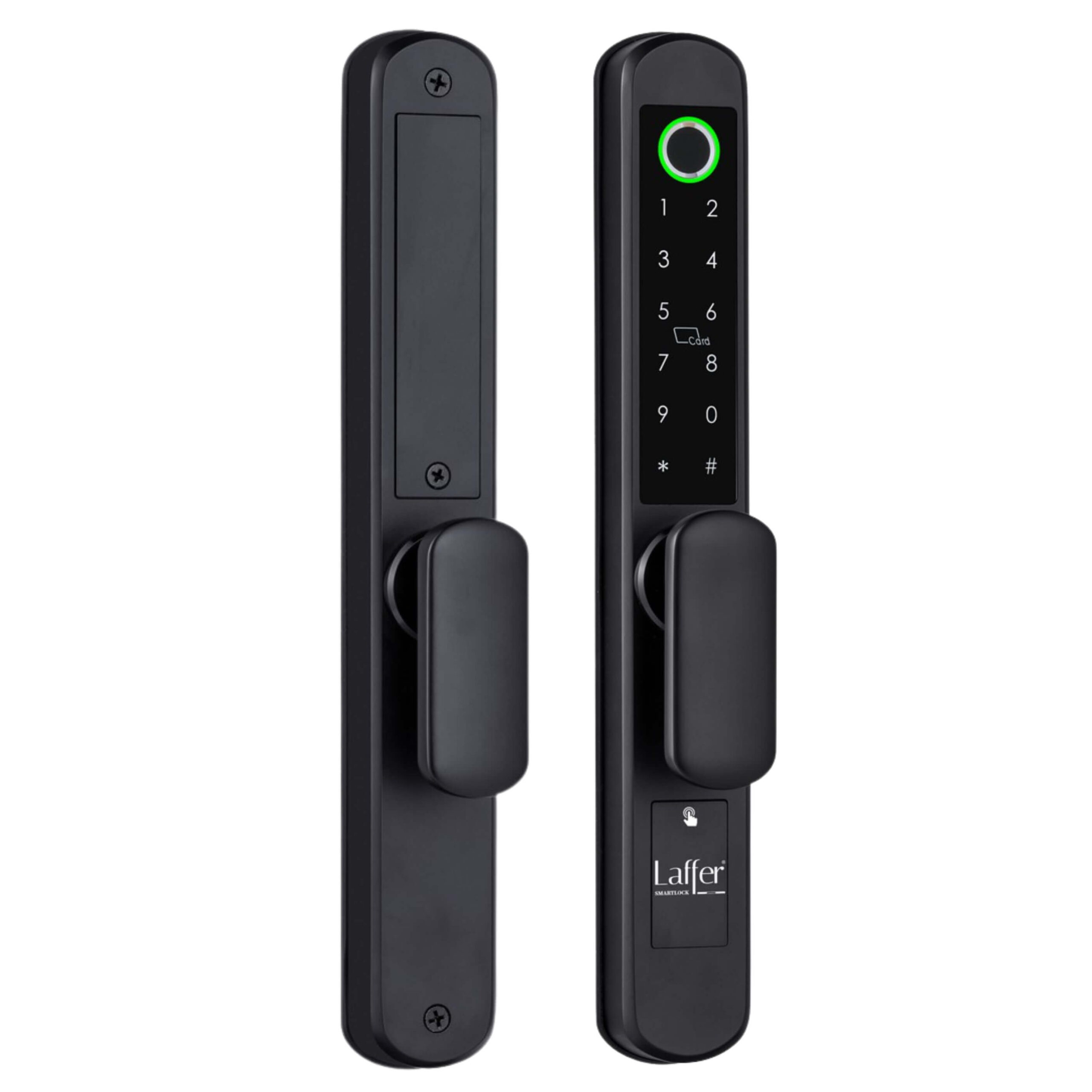 1-Khóa vân tay cửa lùa, cửa trượt quay Laffer XF19 Khóa vân tay cửa lùa, cửa trượt quay Laffer XF19