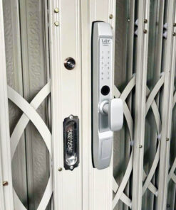 Khóa vân tay cửa lùa, cửa trượt quay Laffer R1