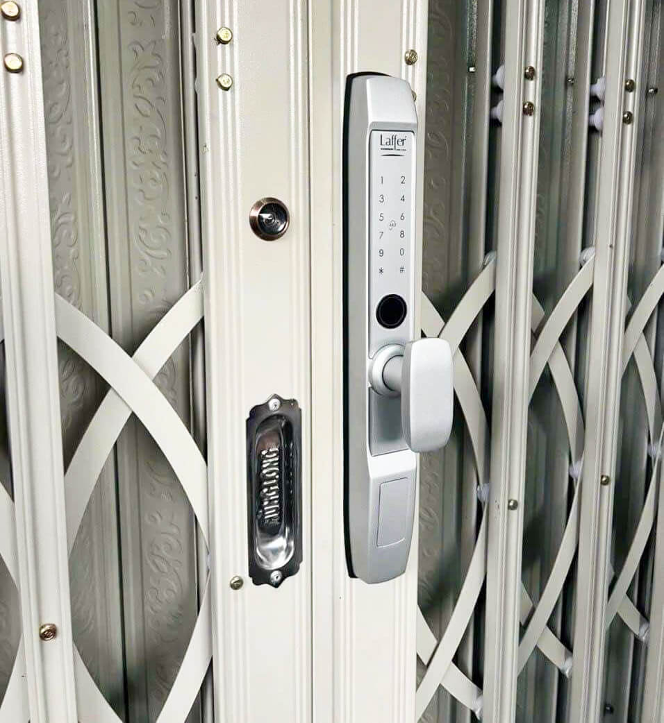 3-Khóa vân tay cửa lùa, cửa trượt quay Laffer R1 Khóa vân tay cửa lùa, cửa trượt quay Laffer R1