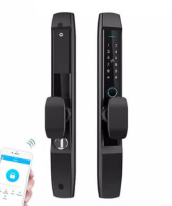 Khóa vân tay cửa lùa, cửa trượt quay Laffer R1