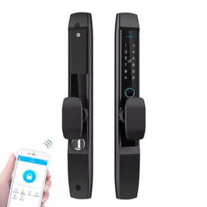 Khóa vân tay cửa lùa, cửa trượt quay Laffer R1