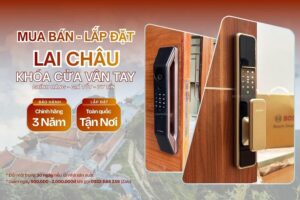 Khóa cửa vân tay điện tử Lai Châu