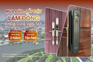 Khóa cửa vân tay điện tử Lâm Đồng