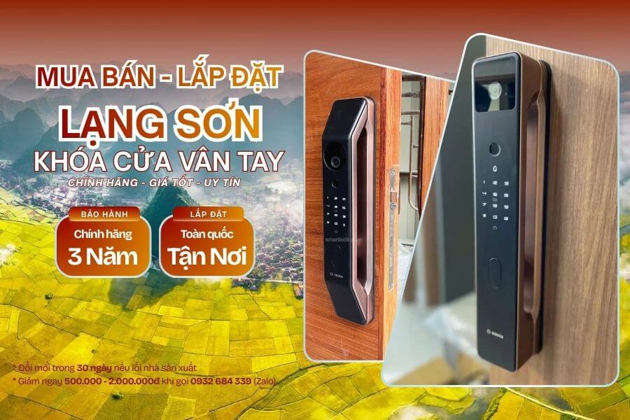 Khóa cửa vân tay điện tử Lạng Sơn