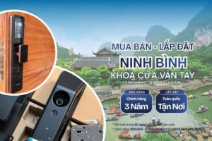 Khóa cửa vân tay điện tử Ninh Bình