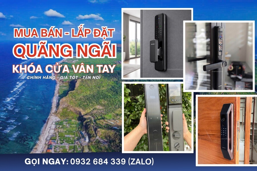 Mua bán lắp đặt khóa cửa vân tay điện tử Quãng Ngãi BH 3 năm Mua bán lắp đặt khóa cửa vân tay điện tử Quãng Ngãi BH 3 năm