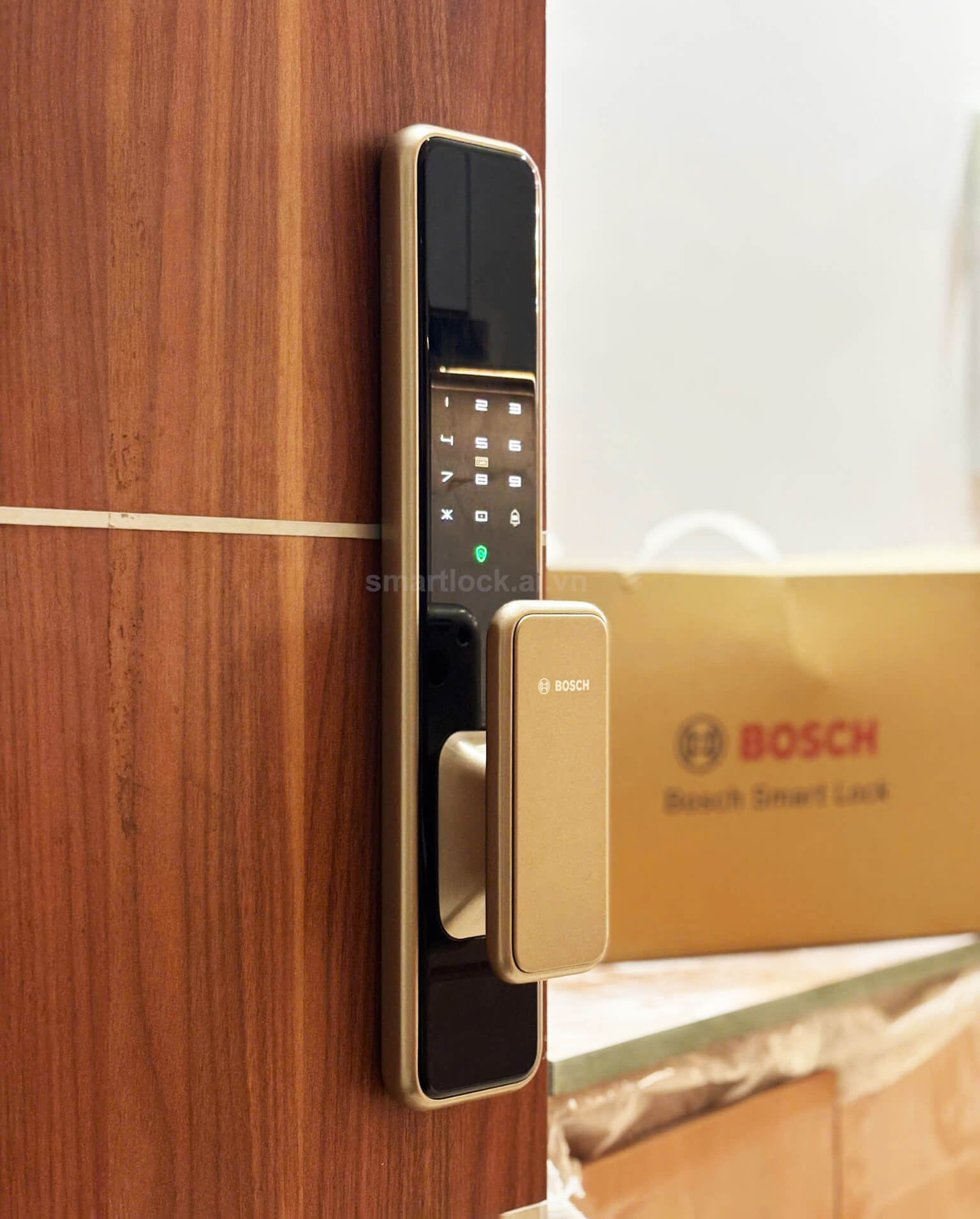 Dịch vụ Mua bán Lắp đặt khóa cửa vân tay điện tử Nha Trang Lắp khóa cửa thông minh Bosch EL600