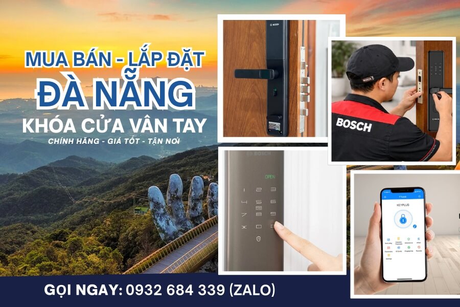 Mua bán Lắp đặt khóa cửa vân tay điện tử Đà Nẵng Mua bán Lắp đặt khóa cửa vân tay điện tử Đà Nẵng