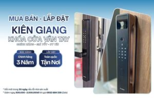 Khóa cửa vân tay điện tử Kiên Giang