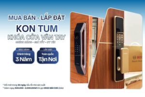 Khóa cửa vân tay điện tử Kon Tum