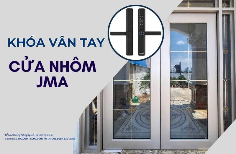 Cửa nhôm cao cấp JMA nên lắp loại khóa nào tốt hiện nay