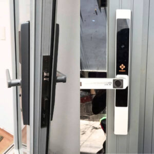 Hubert HB CN39 fingerprint smart lock for aluminum and glass doors