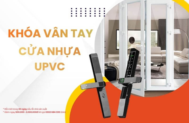5 mẫu khóa vân tay cửa uPVC chống nước tốt nhất hiện nay