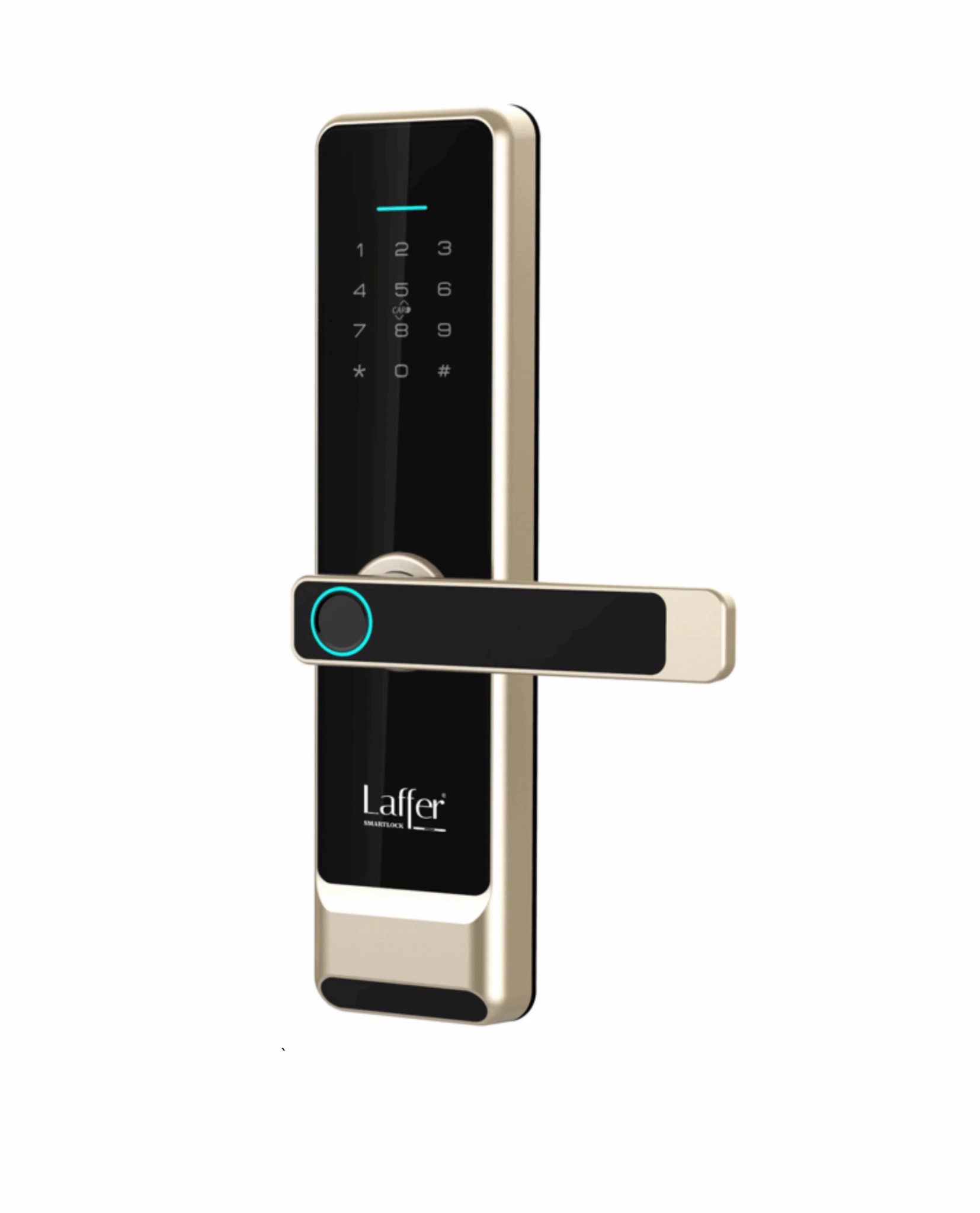 Best Smart Lock for Airbnb Rentals and Self Check-In Laffer LX03 Smart Lock Lever Handle Design