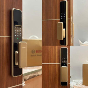 Real installation photos of Bosch EL600 smart lock
