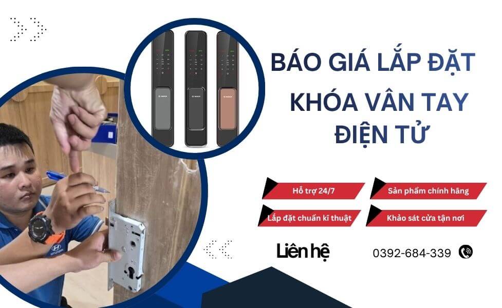Báo giá lắp đặt khóa cửa vân tay điện tử nhà ở, căn hộ, biệt thự Báo giá lắp đặt khóa cửa vân tay điện tử nhà ở, căn hộ, biệt thự