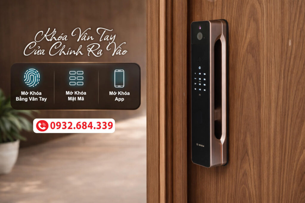 Khóa Vân Tay Cửa Chính Ra Vào Chính Hãng Giá Bao Nhiêu Khóa Vân Tay Cửa Chính Ra Vào