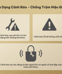 Tính năng bảo mật của khóa vân tay HEXA