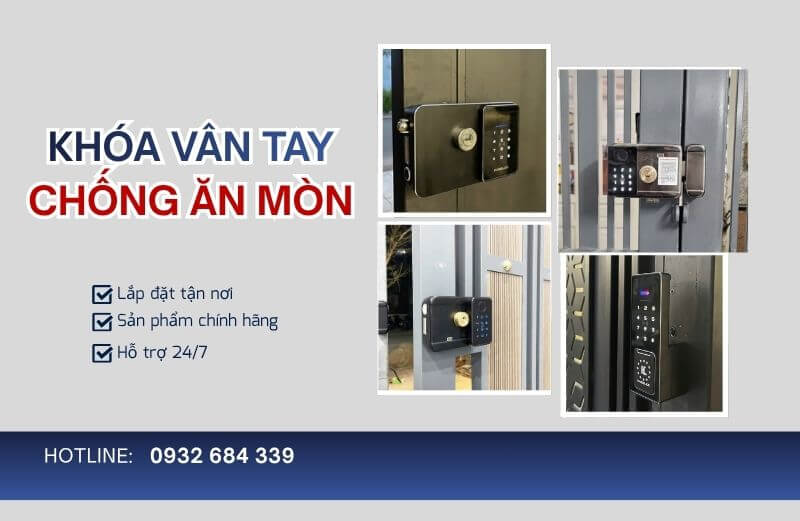 Các dòng khóa cửa vân tay chống ăn mòn, siêu bền, dễ sử dụng Các dòng khóa cửa vân tay chống ăn mòn, siêu bền, dễ sử dụng