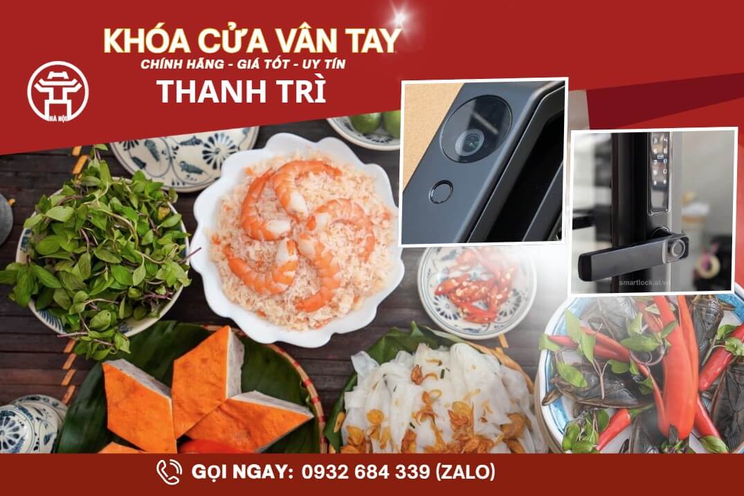 Tư vấn loại khóa cửa vân tay điện tử Thanh Trì tận nơi, giá rẻ Khóa cửa vân tay điện tử Thanh Trì lắp đặt tận nơi chính hãng