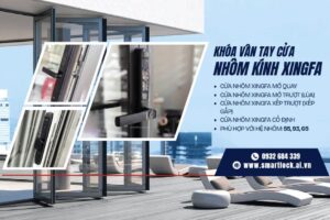 khóa vân tay cửa nhôm Xingfa Hà Nội lắp đặt tận nơi