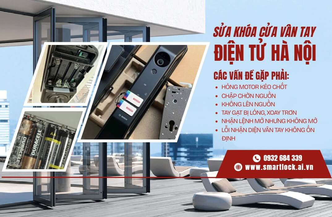 Dịch vụ sửa Khóa cửa vân tay điện tử Hà Nội | Lắp Đặt Trọn Gói sửa khóa cửa vân tay điện tử Hà Nội uy tín