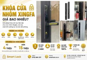 Khóa cửa nhôm Xingfa giá bao nhiêu