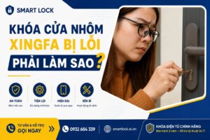 Khóa cửa nhôm Xingfa bị lỗi phải làm sao, cách xử lí nhanh trong 5 phút