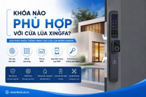 Khóa nào phù hợp với cửa lùa Xingfa