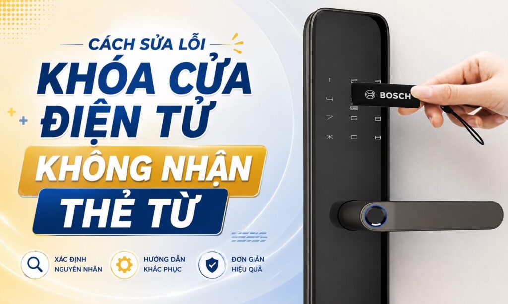 Cách Sửa Lỗi Khoá Cửa Điện Tử Không Nhận Thẻ Từ | Smart Lock Cách Sửa Lỗi Khoá Cửa Điện Tử Không Nhận Thẻ Từ | Smart Lock