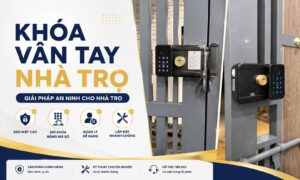 Top Mẫu Khóa Vân Tay Nhà Trọ Chống Nước Đáng Mua Nhất