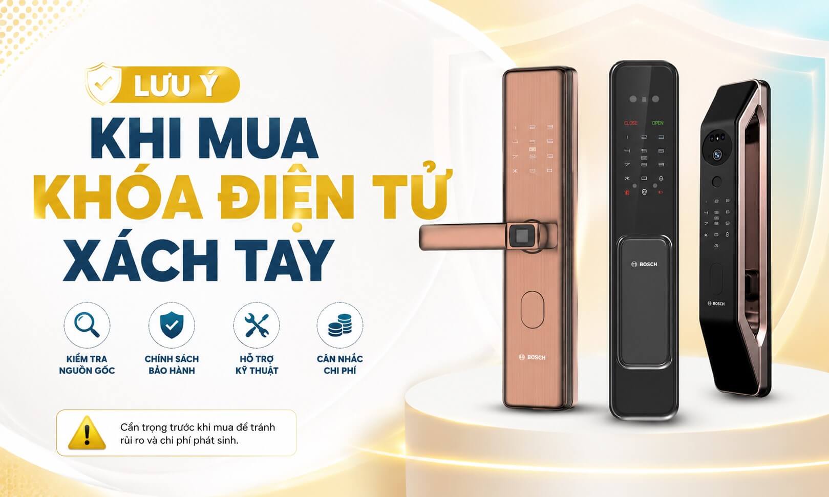 Kinh nghiệm và lưu ý khi mua khóa điện tử xách tay cho người mới Kinh nghiệm và lưu ý khi mua khóa điện tử xách tay cho người mới