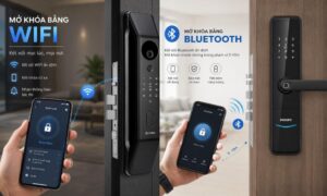 So sánh sự khác biệt giữa mở khóa bằng Bluetooth và Wifi