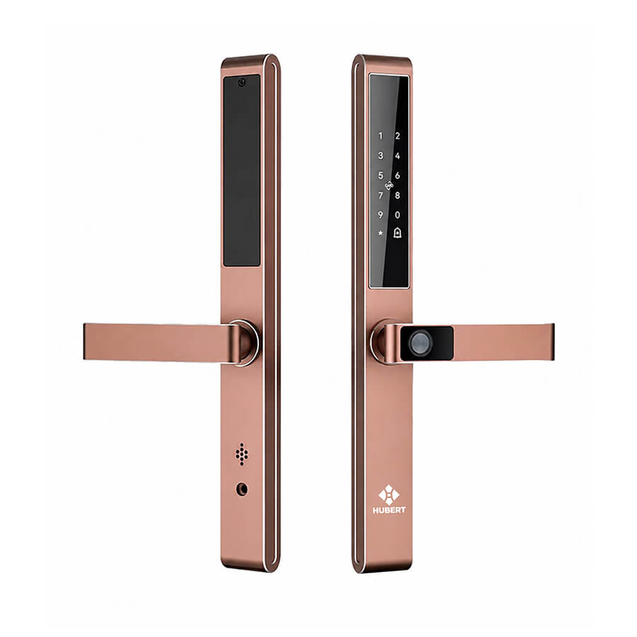 Khóa điện tử cửa nhôm Hubert HB CN68 TITAN