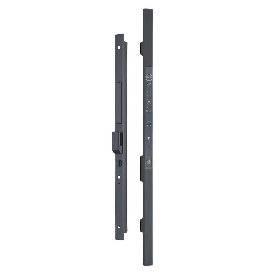 Khóa điện tử cửa nhôm Hubert HB CN89F TITAN Khóa điện tử cửa nhôm Hubert HB CN89F TITAN