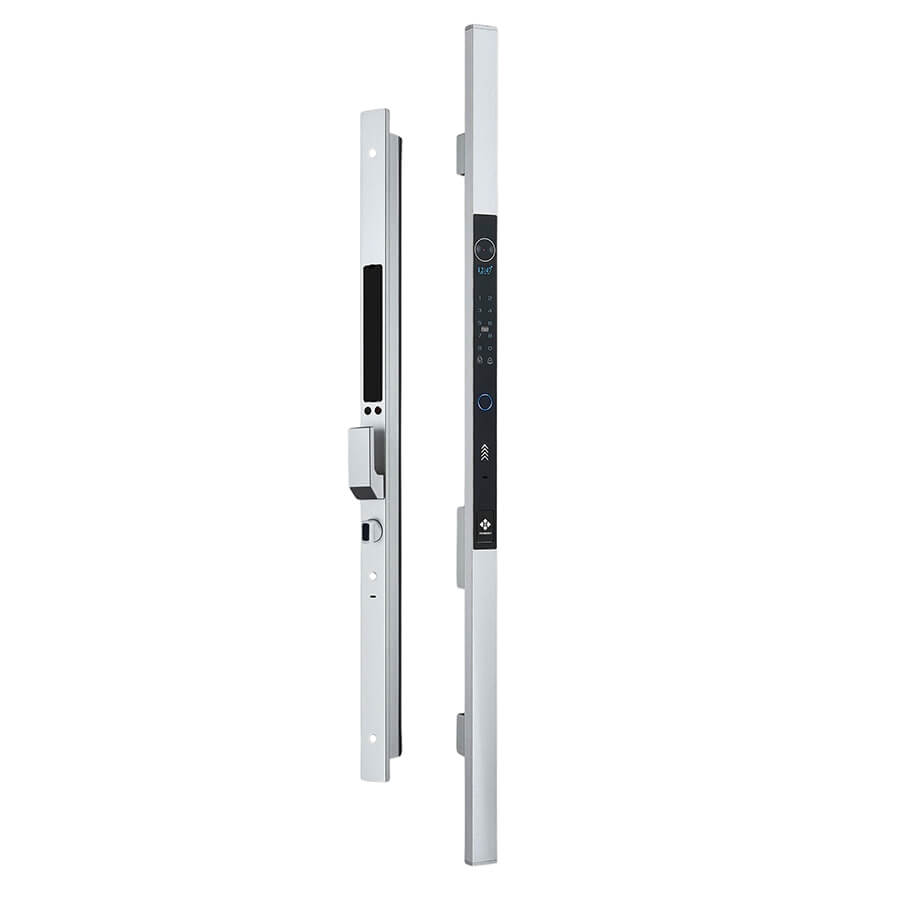 Khóa điện tử cửa nhôm Hubert HB CN89F TITAN Khóa điện tử cửa nhôm Hubert HB CN89F TITAN