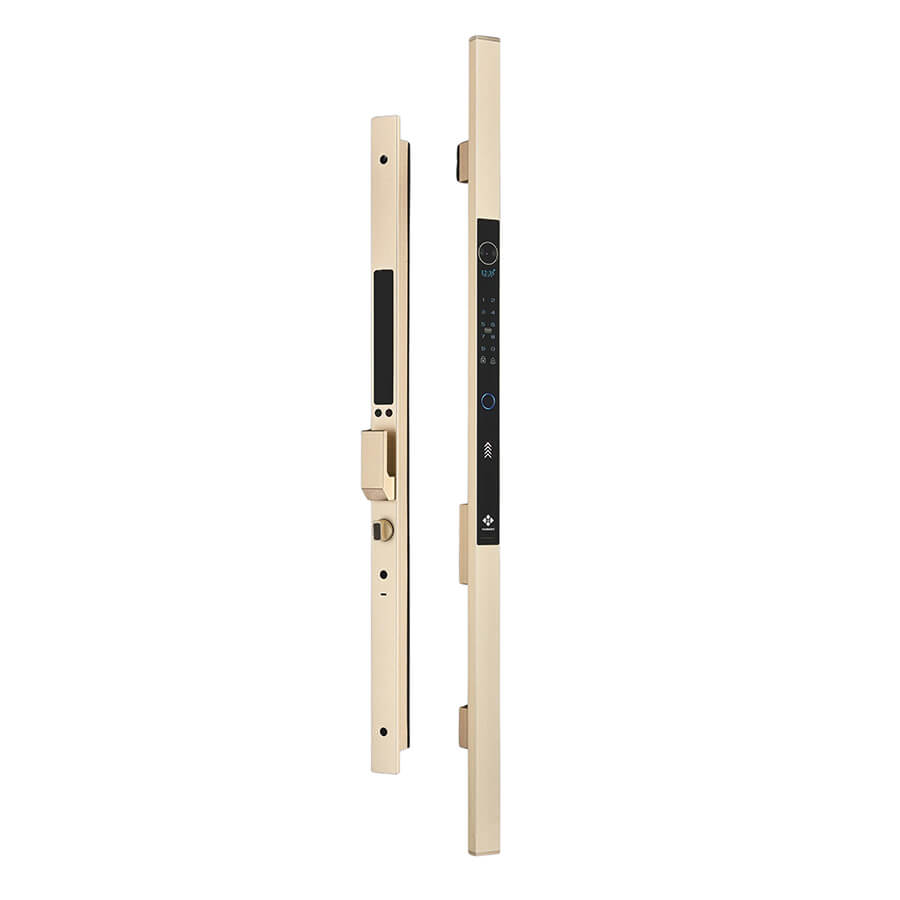 Khóa điện tử cửa nhôm Hubert HB CN89F TITAN Khóa điện tử cửa nhôm Hubert HB CN89F TITAN