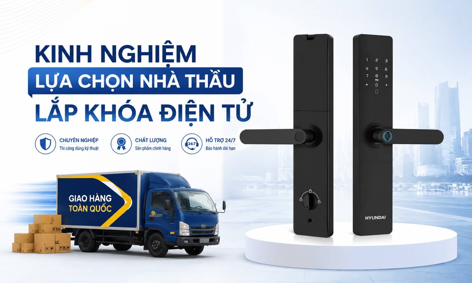 Kinh nghiệm lựa chọn nhà thầu lắp khóa điện tử cho công trình dự án