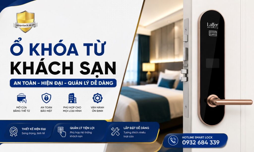 Dịch vụ thay thế khóa cơ bằng ổ khóa từ khách sạn chính hãng