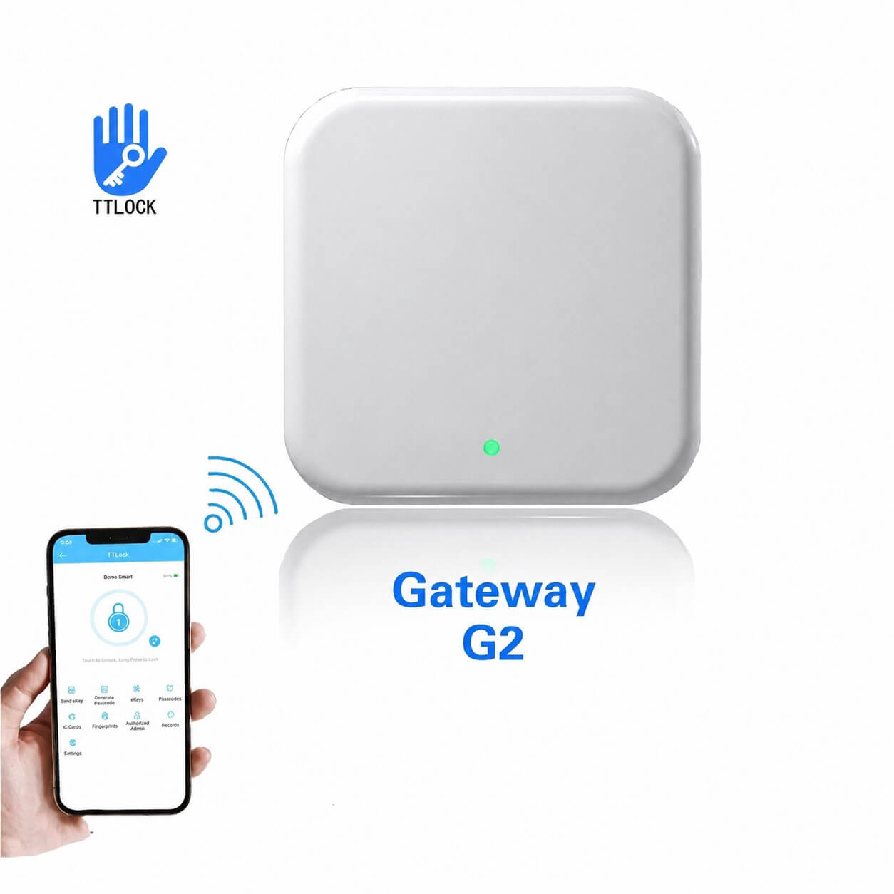 (TTLock) Hướng dẫn kết nối gateway điều khiển khóa từ xa bằng Wifi, 4G Cổng Gateway kết nối khóa cửa với điện thoại