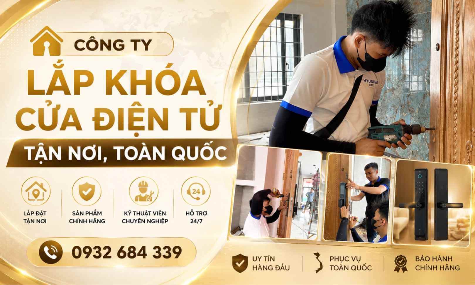 Công ty lắp khóa cửa điện tử