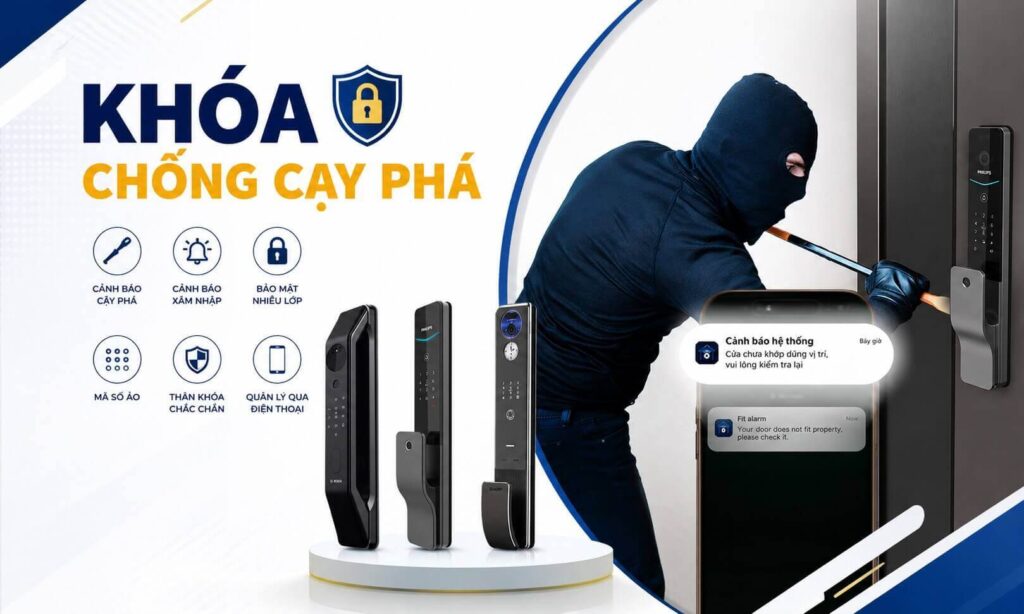 Khóa chống cạy phá nào an toàn? Chống khoan, cắt, đập phá Khóa chống cạy phá nào an toàn? Chống khoan, cắt, đập phá