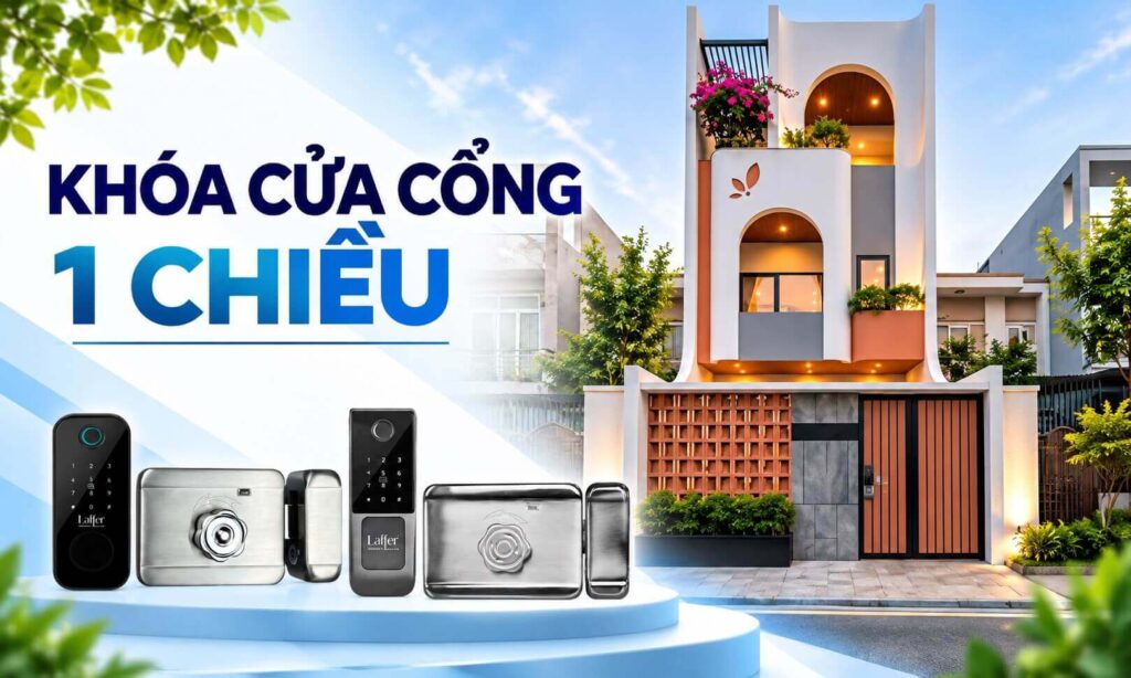 Các mẫu khóa cửa cổng 1 chiều đáng chọn mua hiện nay
