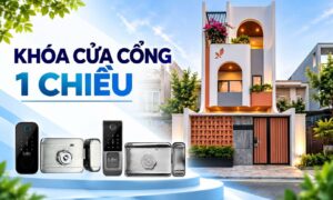 Các mẫu khóa cửa cổng 1 chiều đáng chọn mua hiện nay
