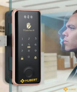 Khoá cửa kính Hubert CK79F Black