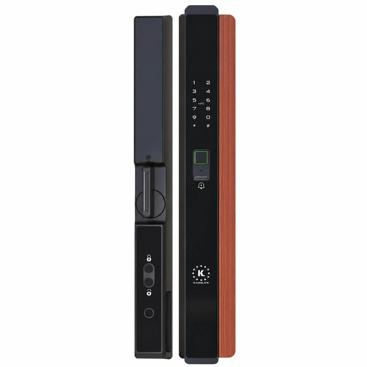 Khóa điện tử Kassler KL-538 CNC - PRO chống nước IP67 Khóa điện tử Kassler KL-538 CNC - PRO chống nước IP67